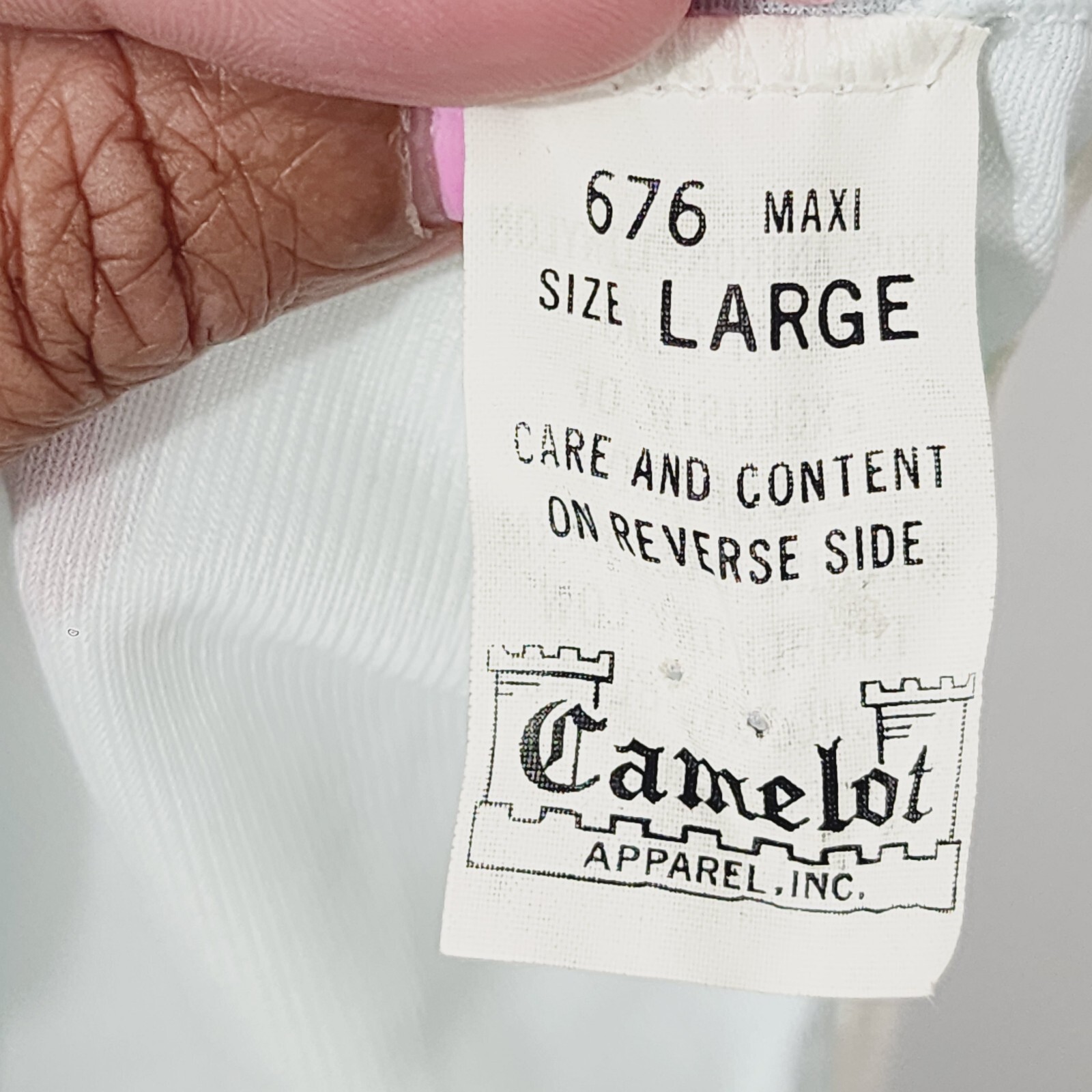 Vintage Camelot 1970s Anti-cling Mint Green Antron Nylon Maxi Slip Women’s Sz L