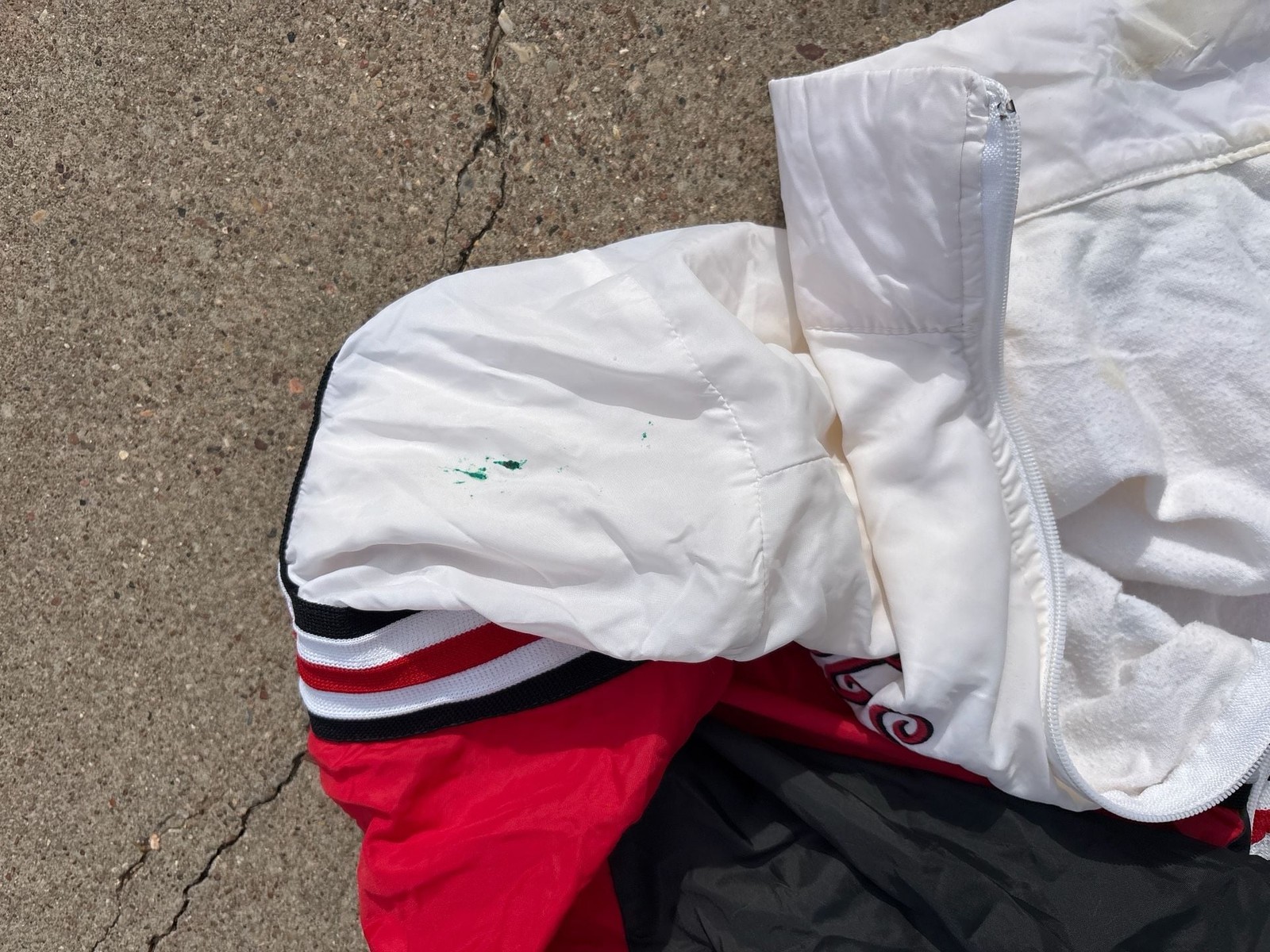 Ba2: Vintage 1996 Varsity Spirit Fashions EHS Cheerleader Windbreaker Jacket