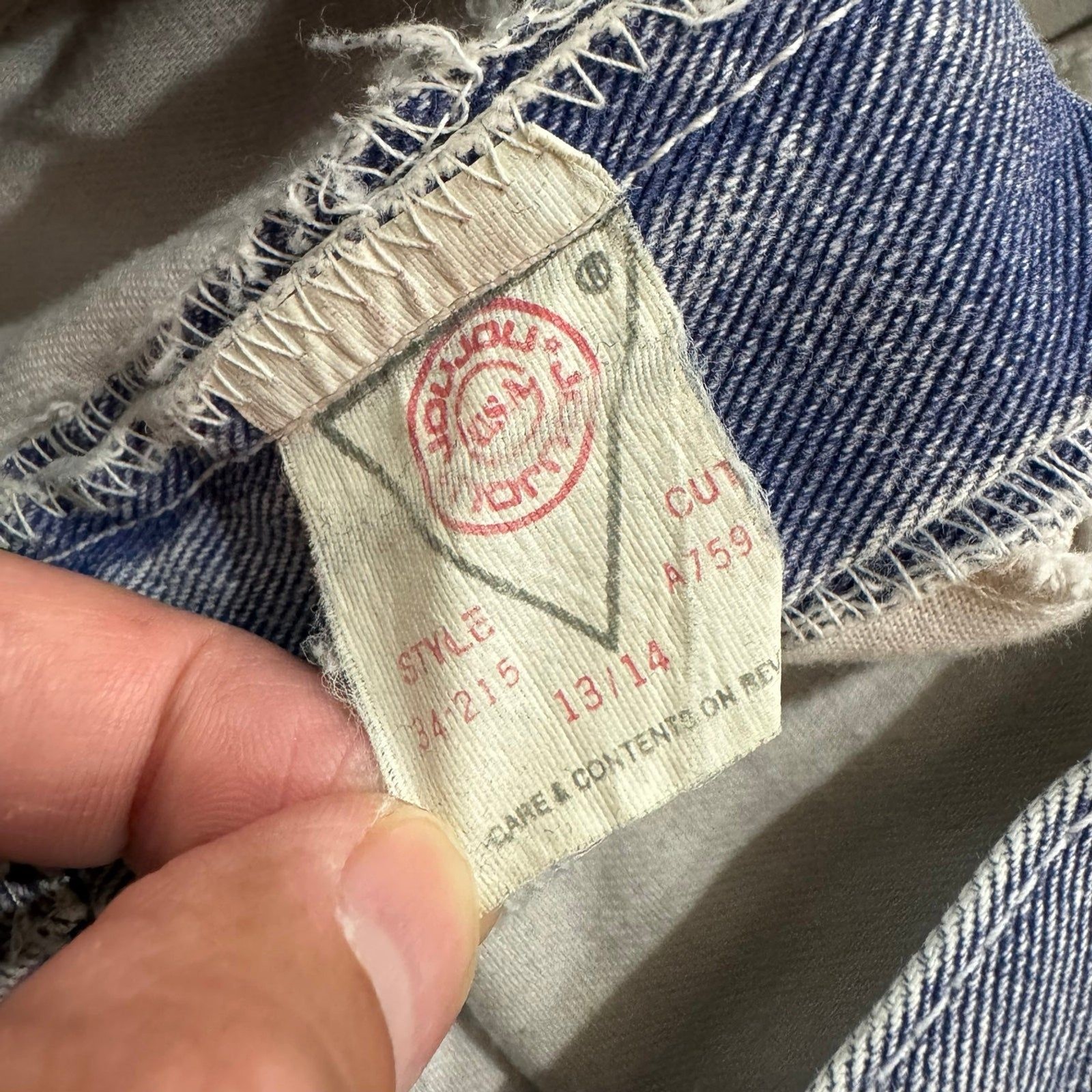 Vintage 80s JouJou Jeans Retro Size 13-14 Womens Bluish Purple