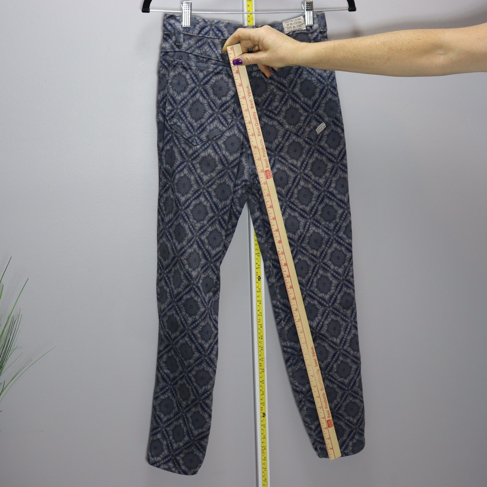 United Colors of Benetton Type de Nimes Patterned Jeans EU44 US10