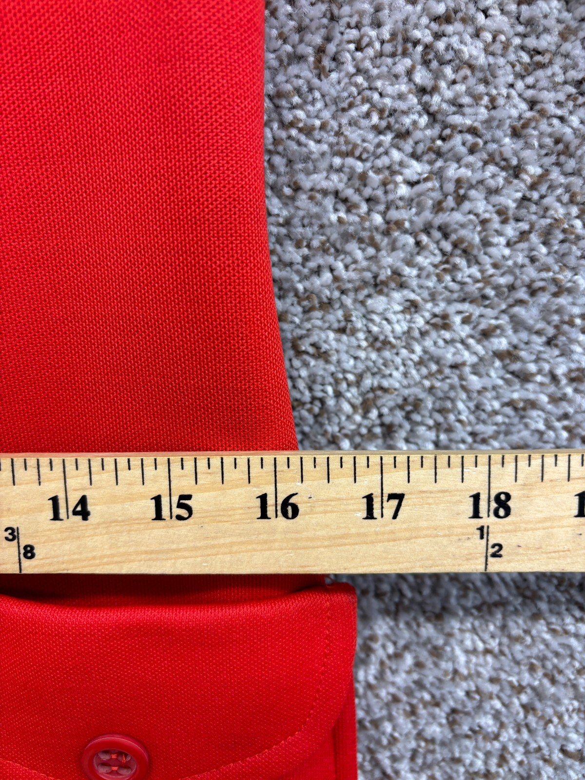 Muoti Herrala Oy Red Vintage Dress 1/2 Button Down Long Sleeve Women’s Size 36