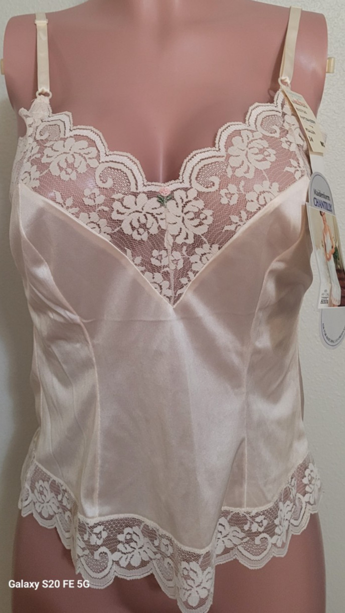 Chantilly Maidenform Off White Camisole Size 34 Metric 75 Tagged