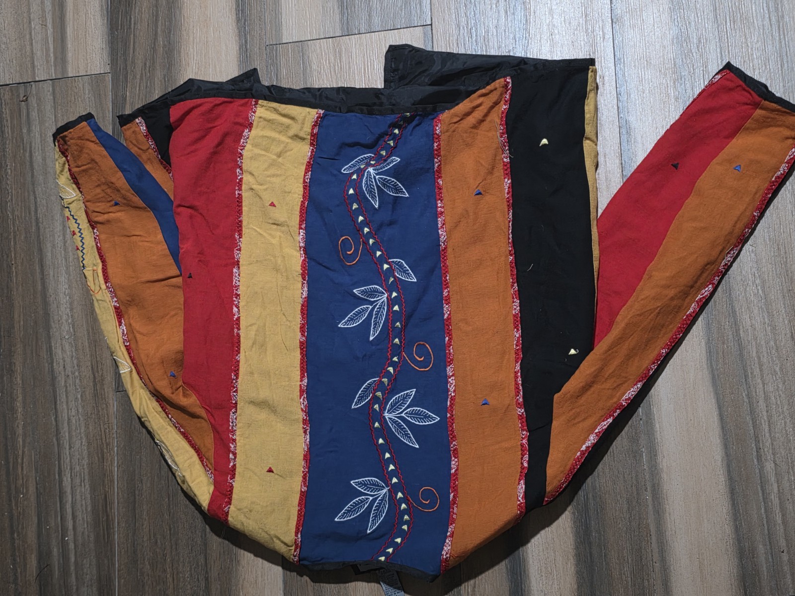 Indigo Moon Multicolor Floral Corduroy Size M Vintage