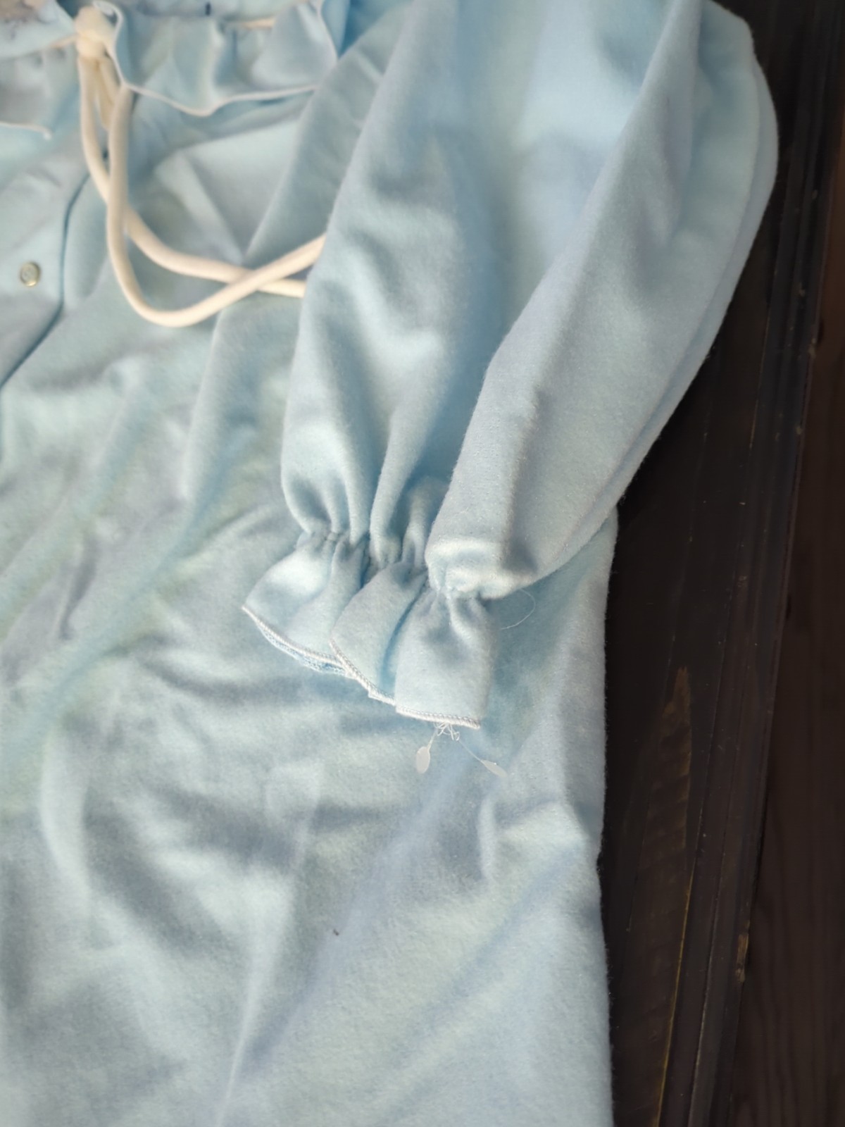 Appel It’s A Charm Vtg. Long House Coat Robe. Green Zip Up. Plus Size 2X