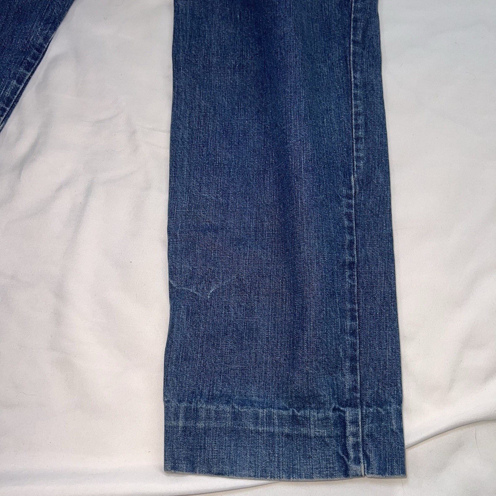 Club De France Jeans Europe Size 38 / US 6 Blue Fiold Over Denim Vintage 70s 80s