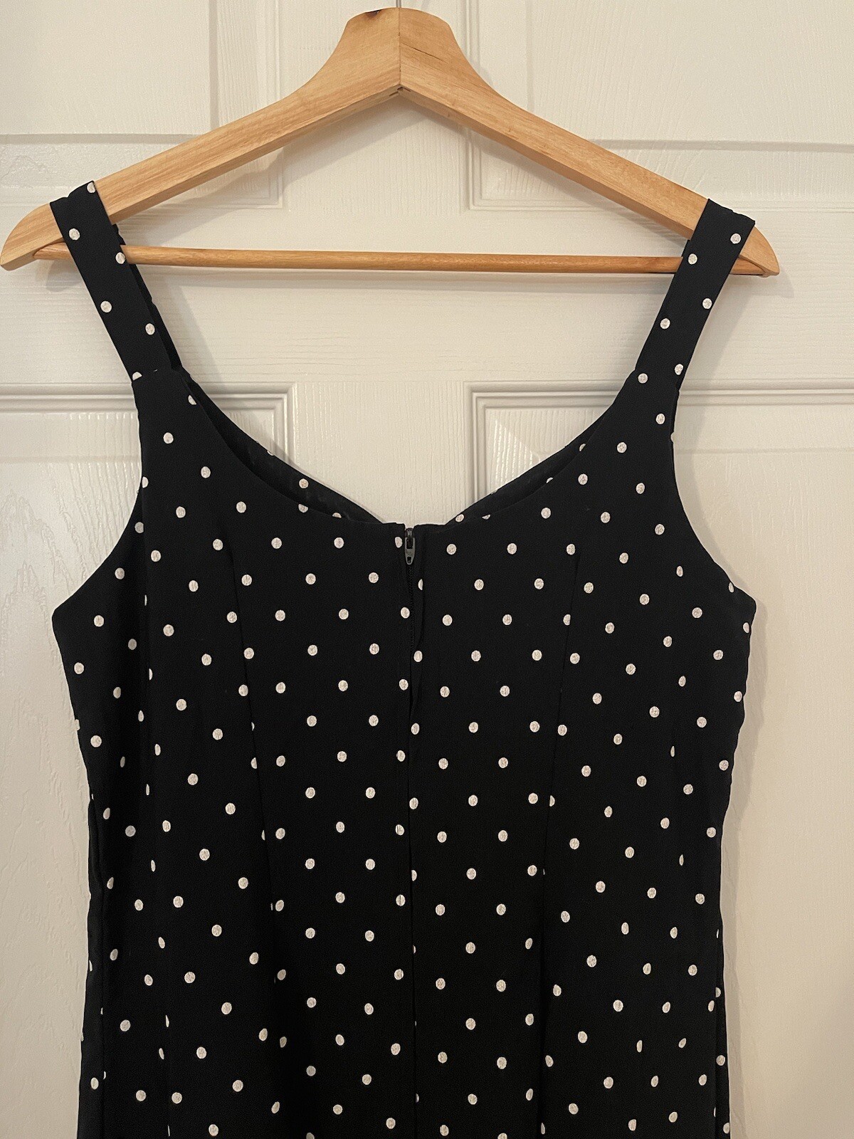 Dawn Joy Vintage Dainty Girly (M) 9/10 Two Piece Polka Dot Dress & Jacket USA