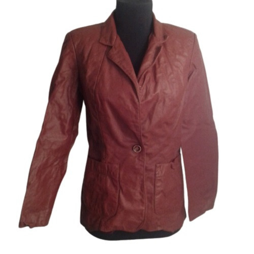 Gassy Jack 11 12 brown leather jacket by Gabriel Levy Lined Vintage 1970’s