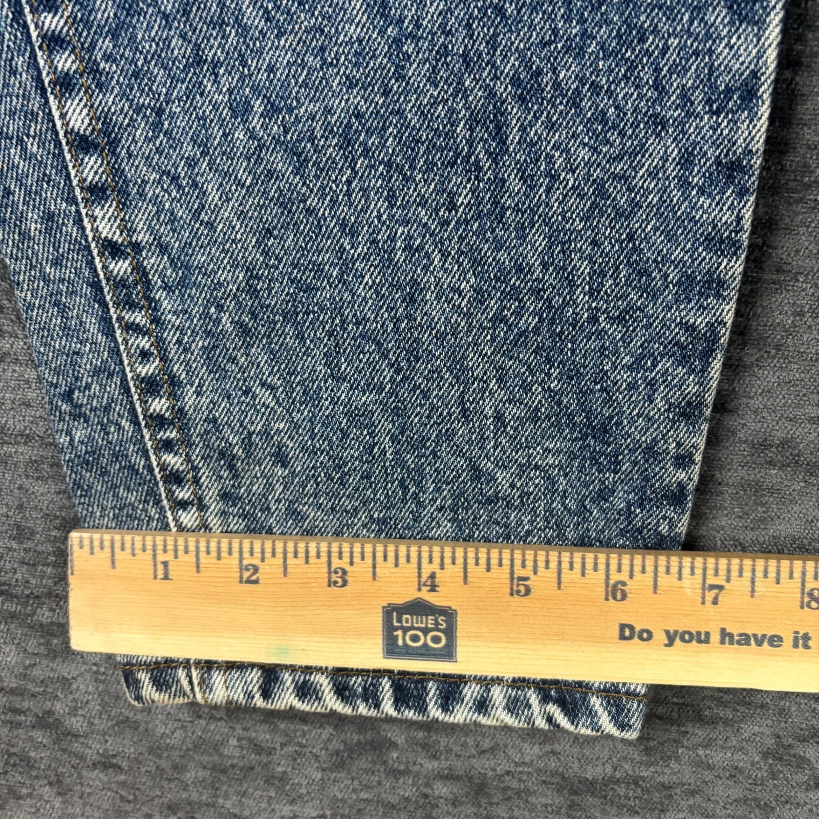 Vintage Lee Riders Acid Wash High Rise Mom Jeans Blue Denim Made in USA 12 MED