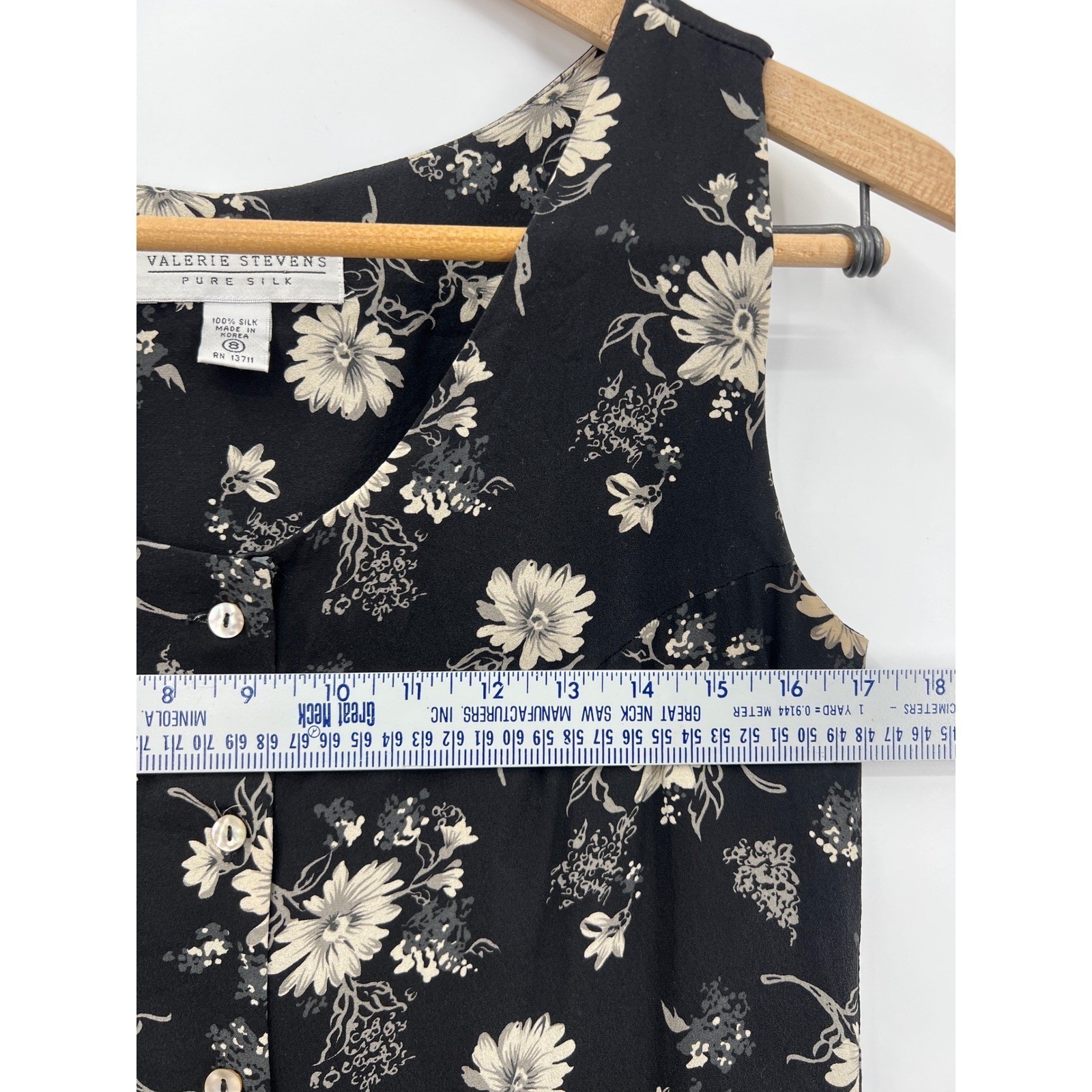 Vtg Y2K Valerie Stevens Silk Maxi 8 Dress Cottagecore Boho Dark Fairy Sleeveless