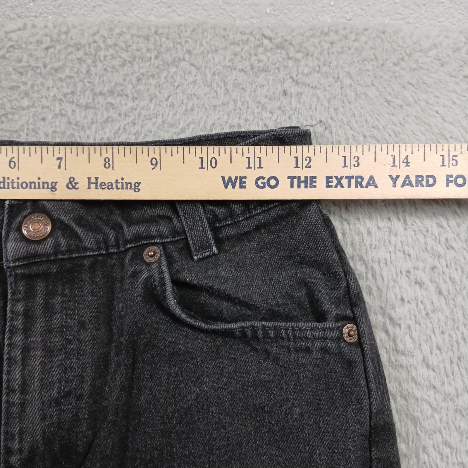 Vintage Levi’s 550 Orange Tab Made in USA Black Jeans Women’s 14 27×27 EUC