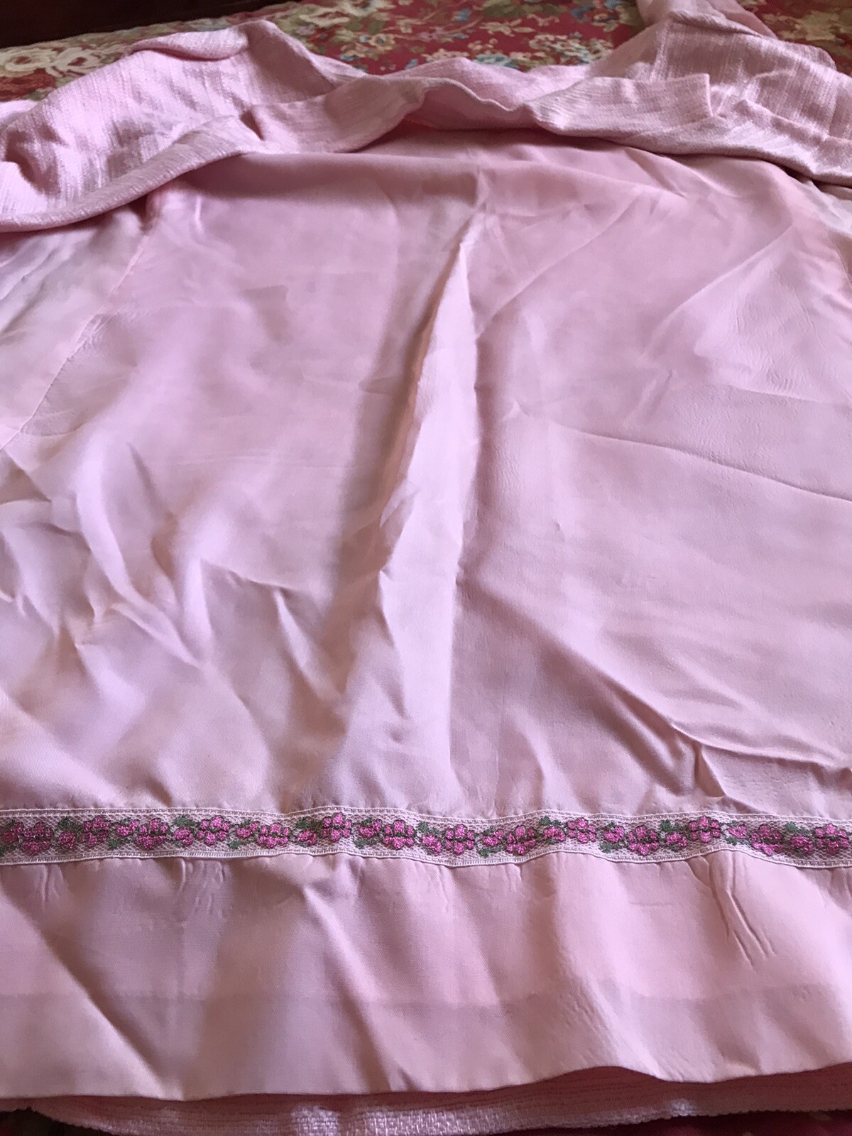 Sa’Bett of California Women’s Vintage 60’s Pink Coat Jacket Skirt Suit Size XS/S