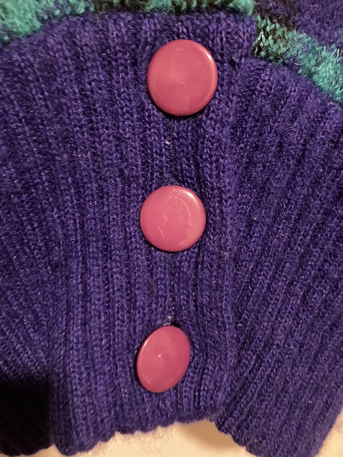 Vintage 1980’s I.B. Diffusion Wool Mohair Nylon Blend Sweater Women’s Large