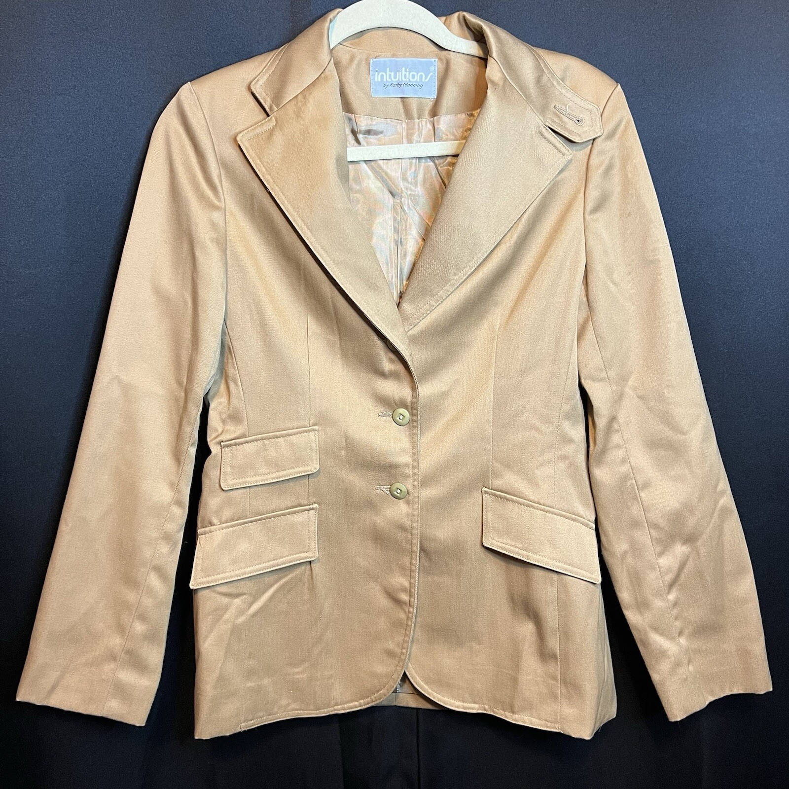 VTG Intuitions by Kathy Manning Equestrian Inspired Riding Skirt & Blazer SZ 11