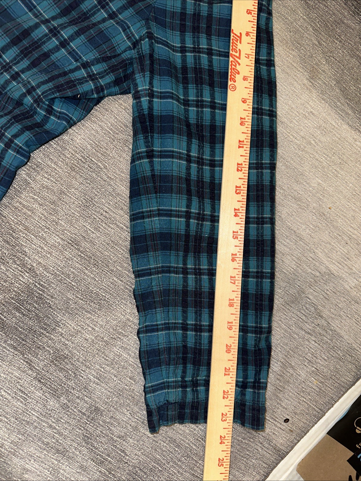 Vintage Eddie Bauer Blue Plaid Blazer Poplin Sport Jacket Women’s Sz Lg