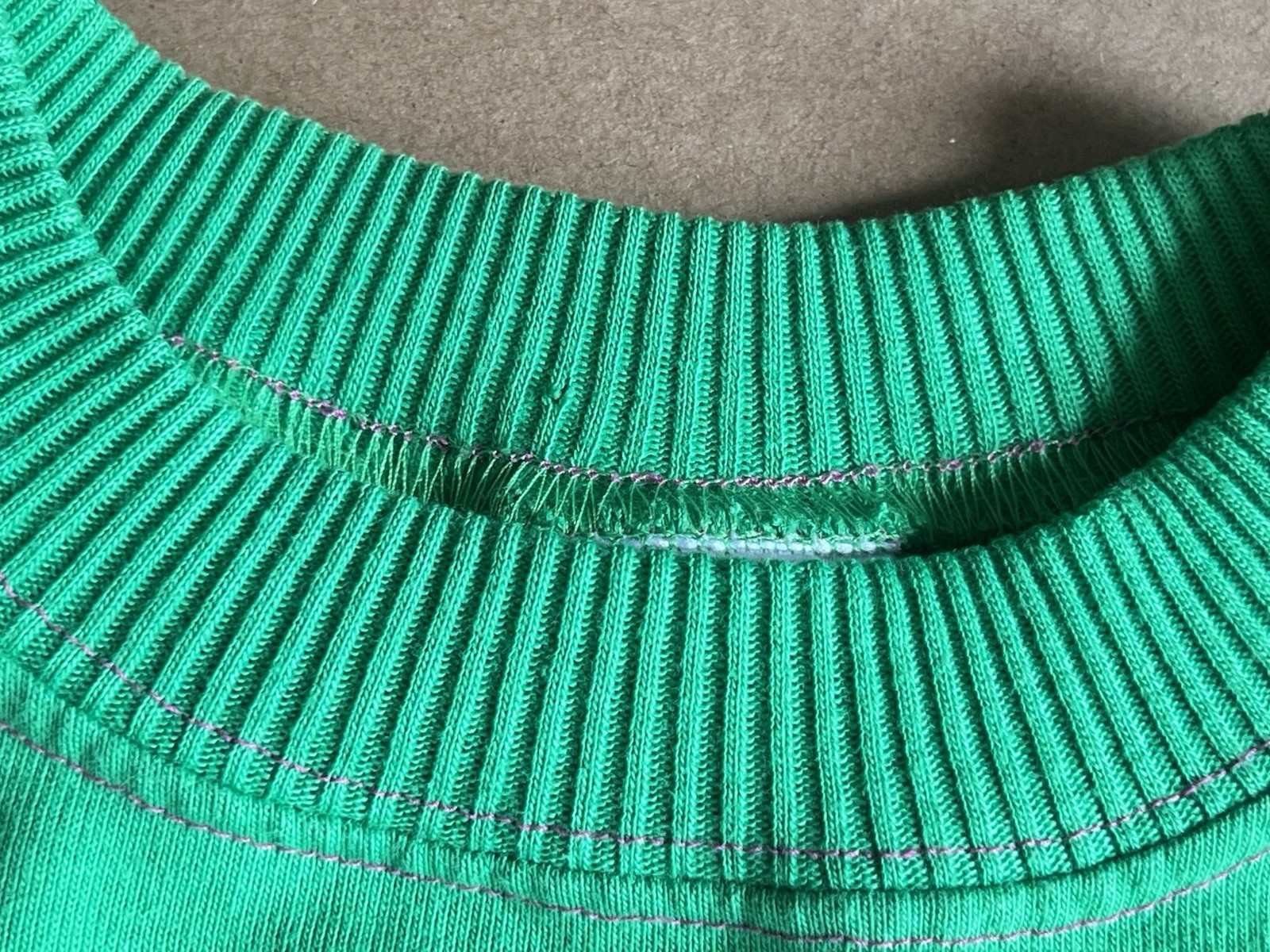 Vintage Chesterfield Shirt Women’s Medium Pink Green Striped Pocket USA