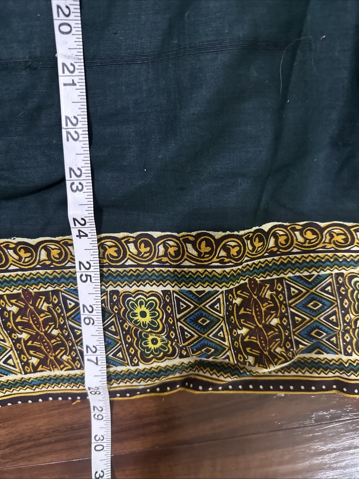 Vintage Custom Handmade Shirt And Skirt, Sunyani, Ghana 1999, Size S