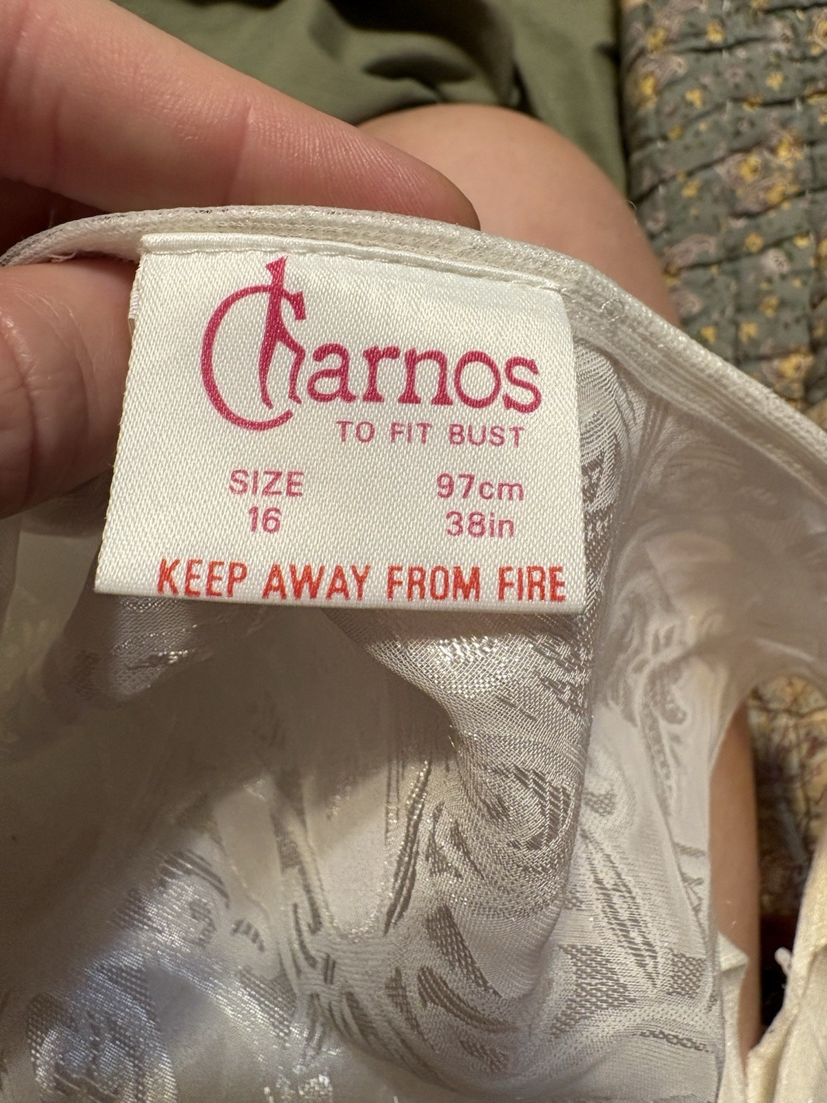 Vintage Deadstock Charnos Maxi Slip Size Large