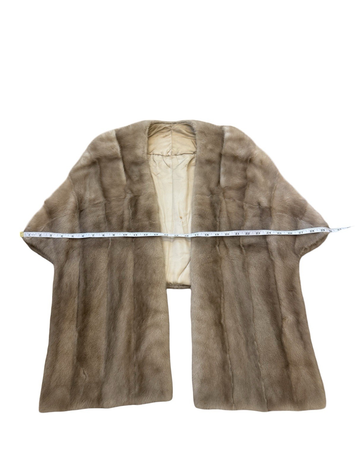 Vintage Dark Blonde Mink Women’s Stole/Cape One Size Fits Most
