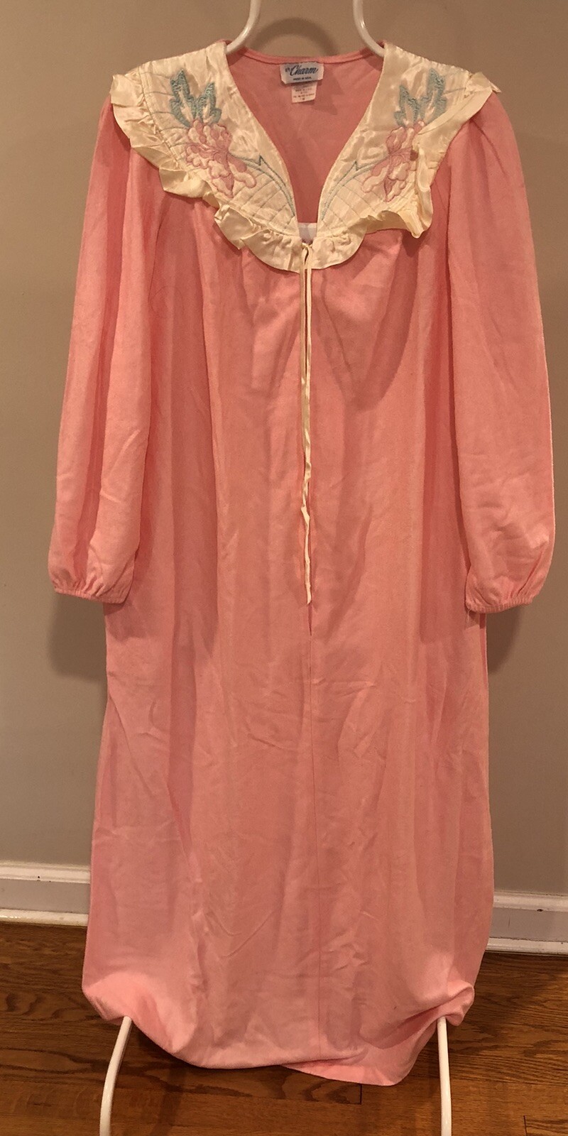 Vintage It’s A Charm Pink Night/Evening Gown Made in USA Size Medium