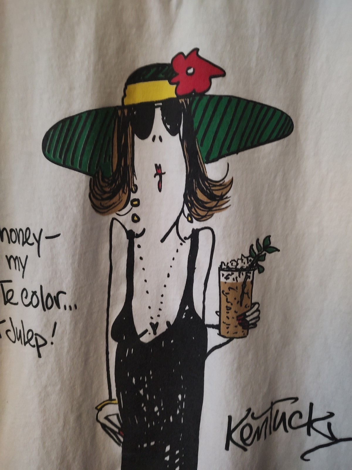 Vintage 2001 Sloppy Joes Emerson Street Kentucky Derby Mint Julep Sleep Shirt