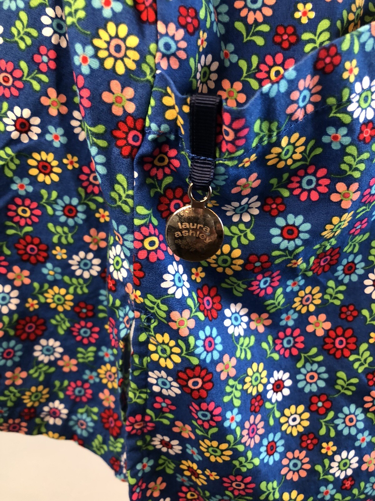 Laura Ashley Vintage 90’s Floral Cotton Tunic Top Size 3XL