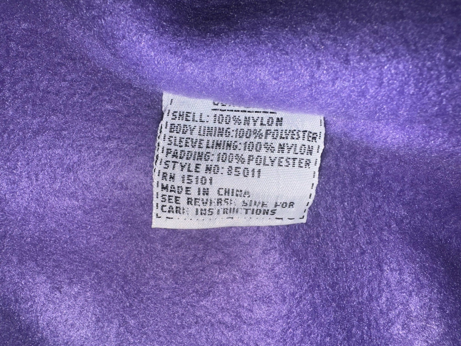 Vintage McGregor 90s Purple Pink Colorblock Ski Jacket S Fleece Lined