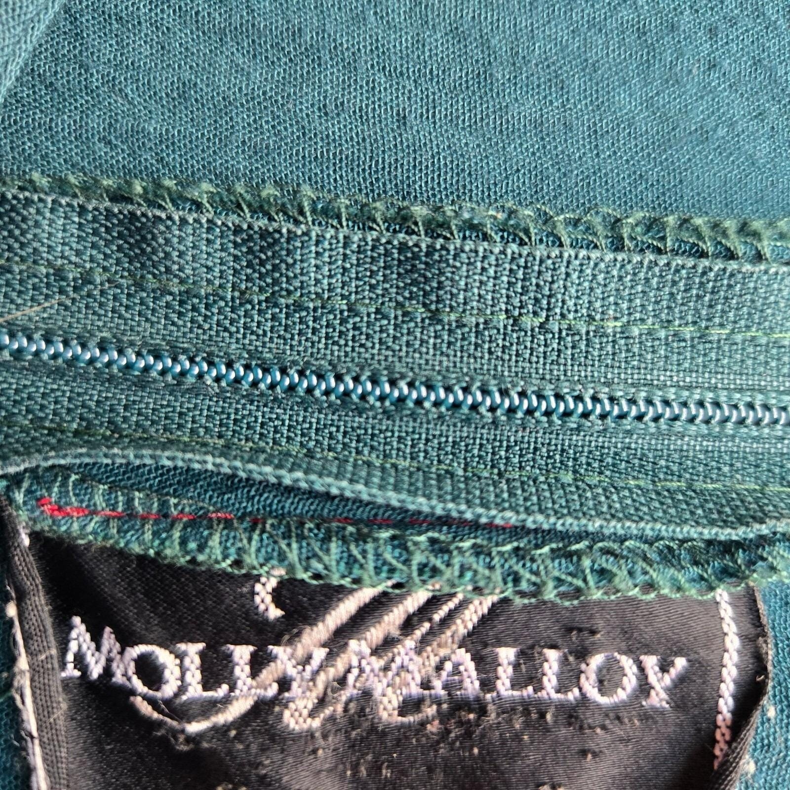 Womens L Molly Malloy Dress Cottagecore Detailed Beauty Prairie Comfort Pockets