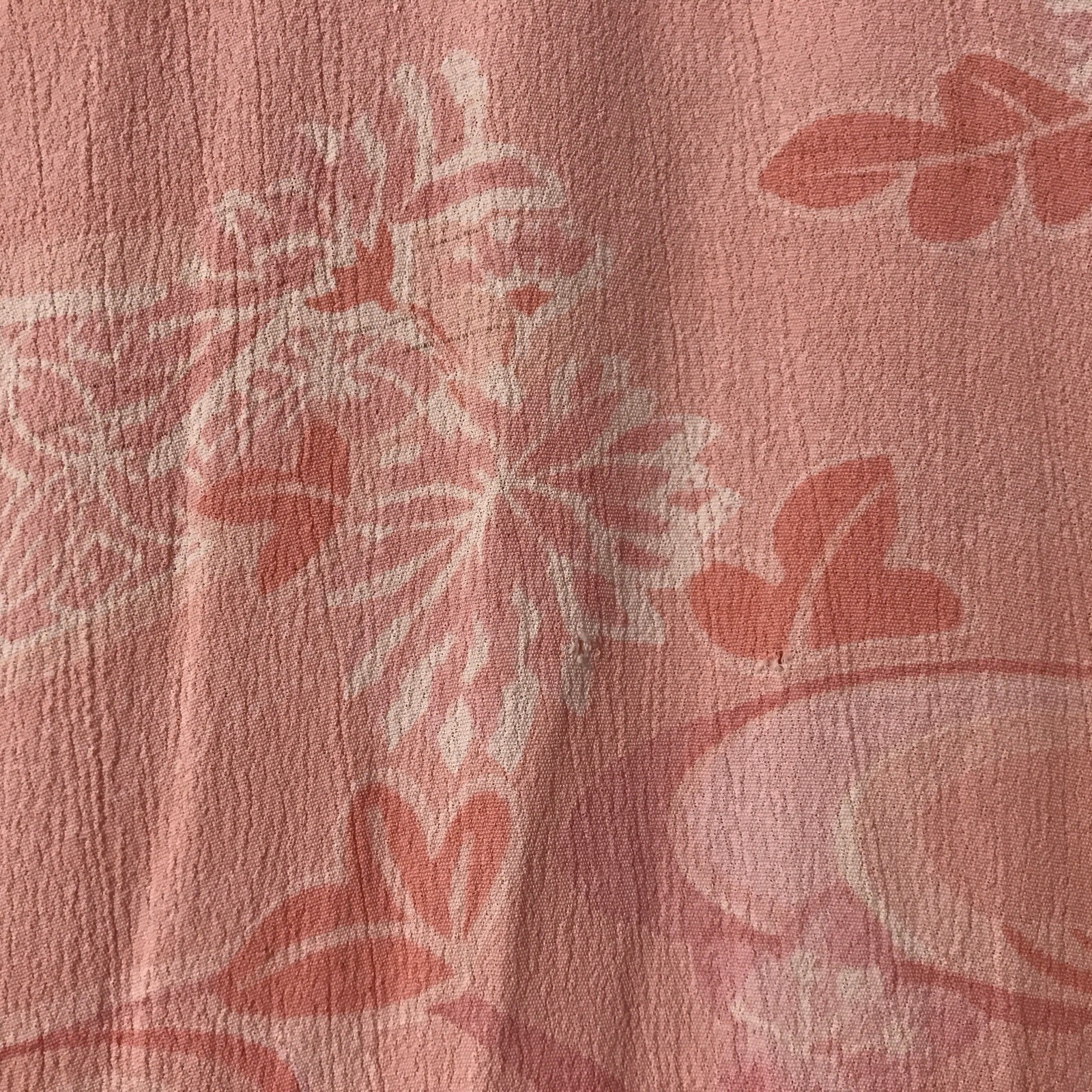 April Cornell Vintage Asian Inspired Pink Dress Size S 90s Garden Party Romantic