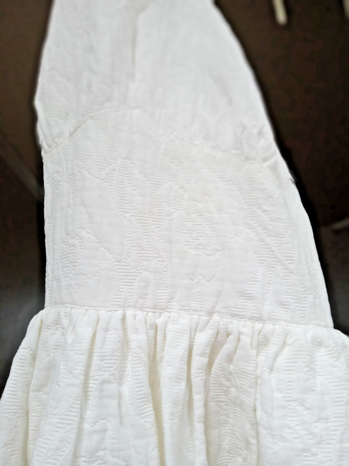 VTG Sonia Rykiel White Cotton Elegant Dress Excellent Condition