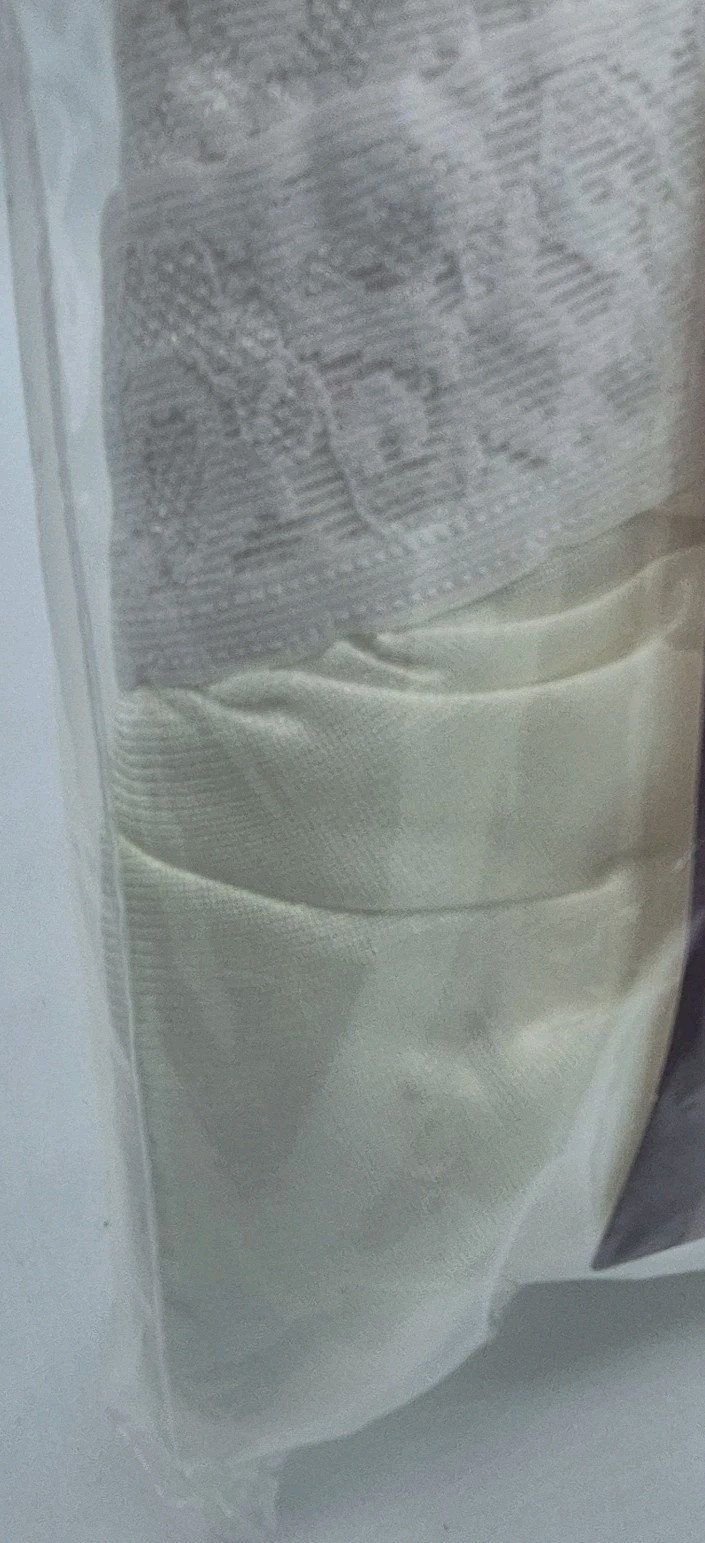 NEW VTG 99′ 5-Pack White Hanes Her Way 100% Nylon HI-CUT Lacey Top Panties Sz 9