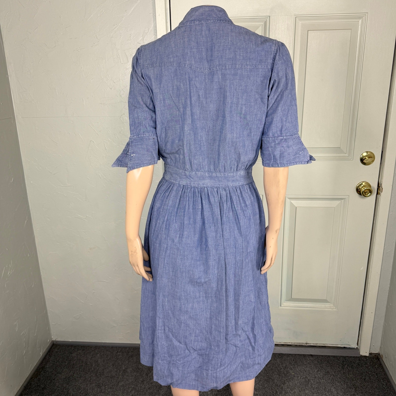 Vintage 50s 50s Aldrich & Aldrich Women’s Dress Nures Uniform Chicago Cotton V17