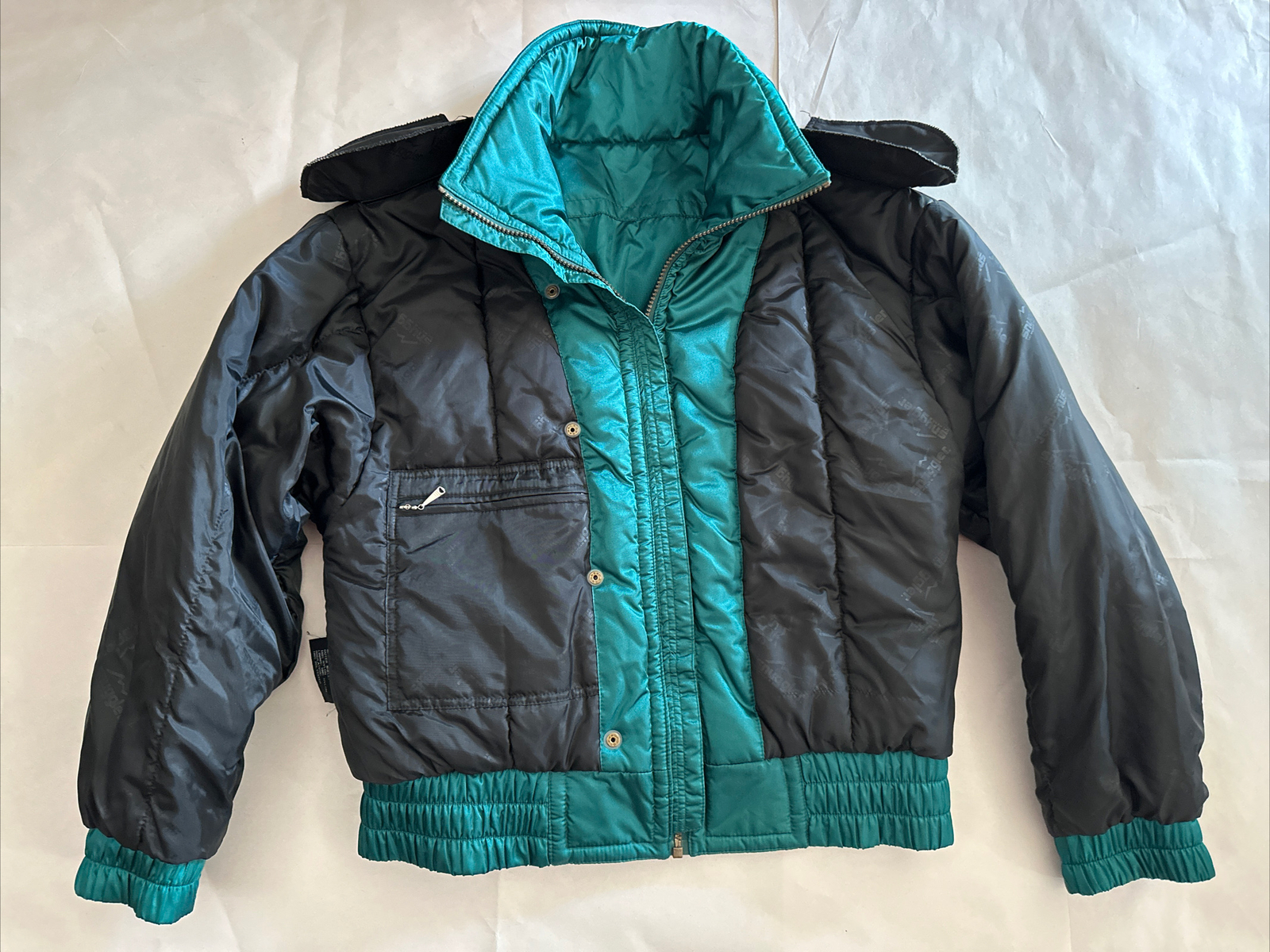 Vtg Snuggler Ski Wear by Kaelin Mariah Parka Jacket Women’s Size 10 Embroidered