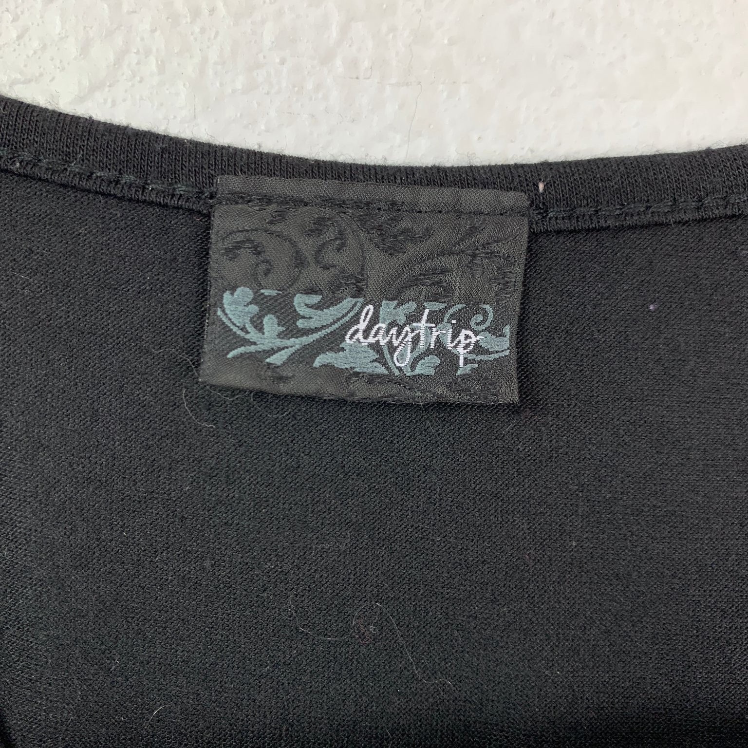 Daytrip Sequin Racerback Tank Top Black Silver Zebra Party Going Out Mob Wife