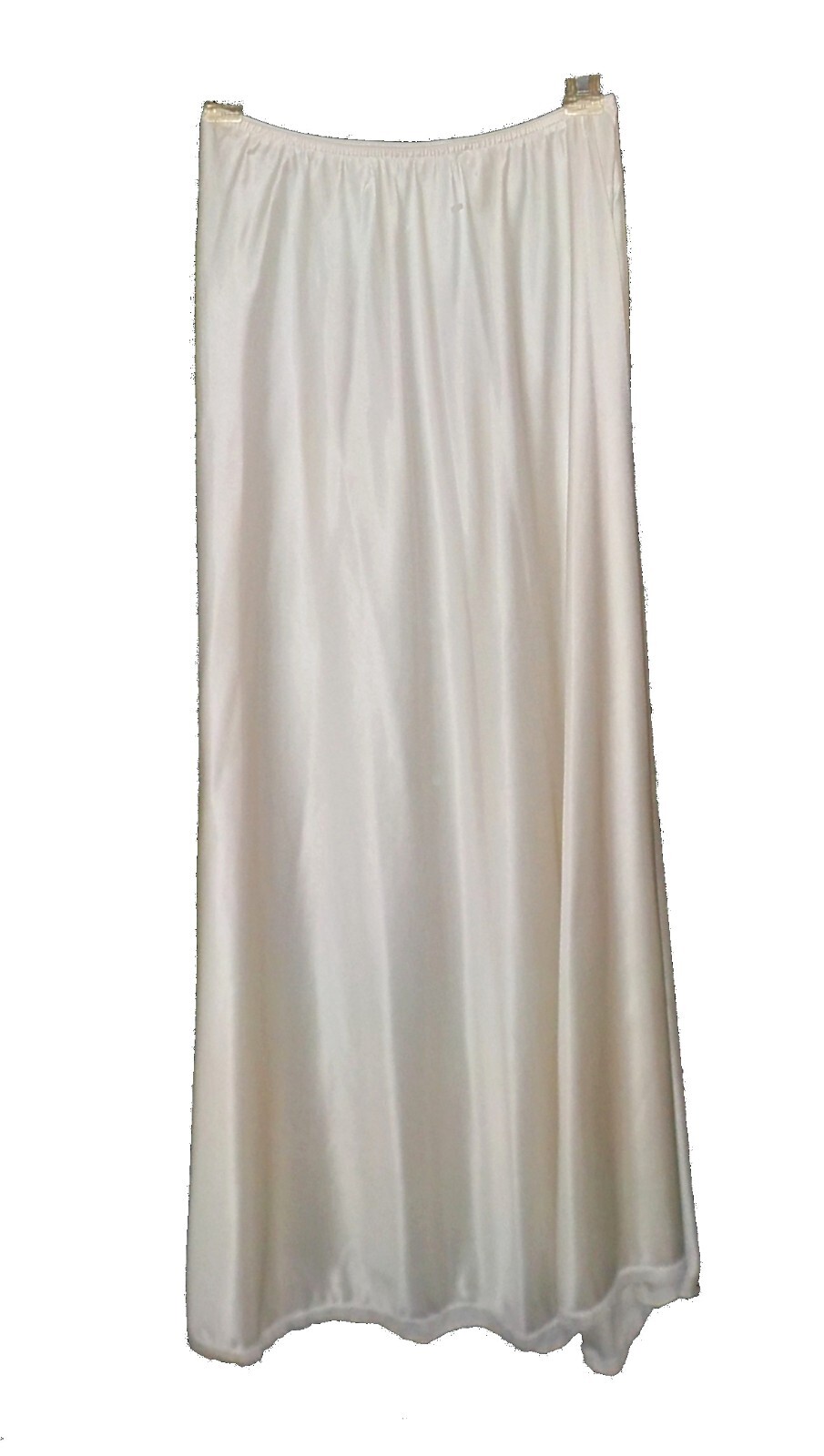 vintage half Slip Greenco Maid Long Full-Length Nylon-Tricot Ivory 6
