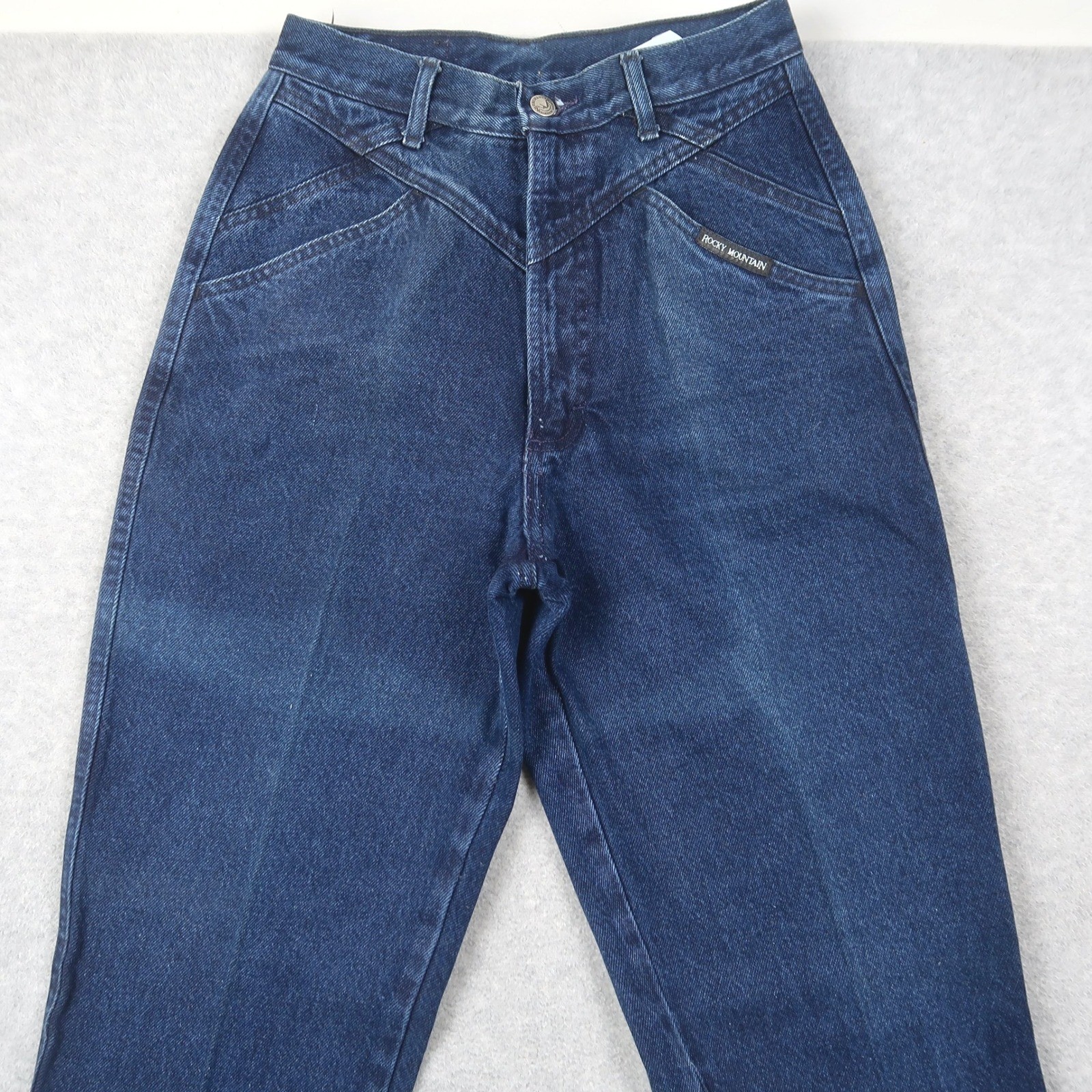 Rocky Mountain Clothing Co Vintage Western Jeans Dark Wash High Waist 29/9 x 36