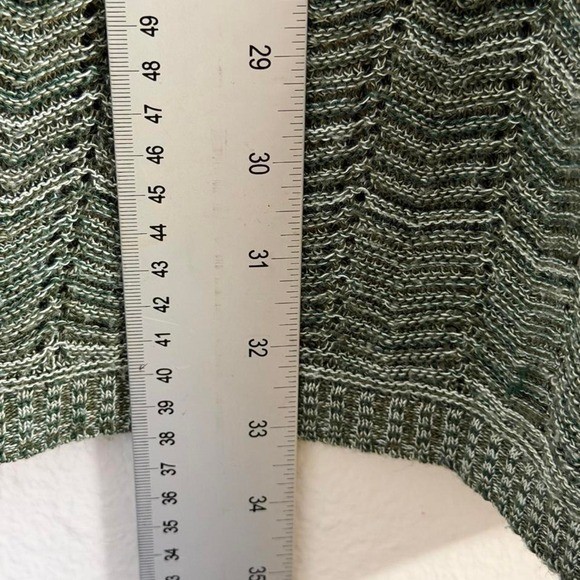 Fairycore Whimsical Y2K Sweater Project Sage Green Knit Mini Tank Dress Sz S