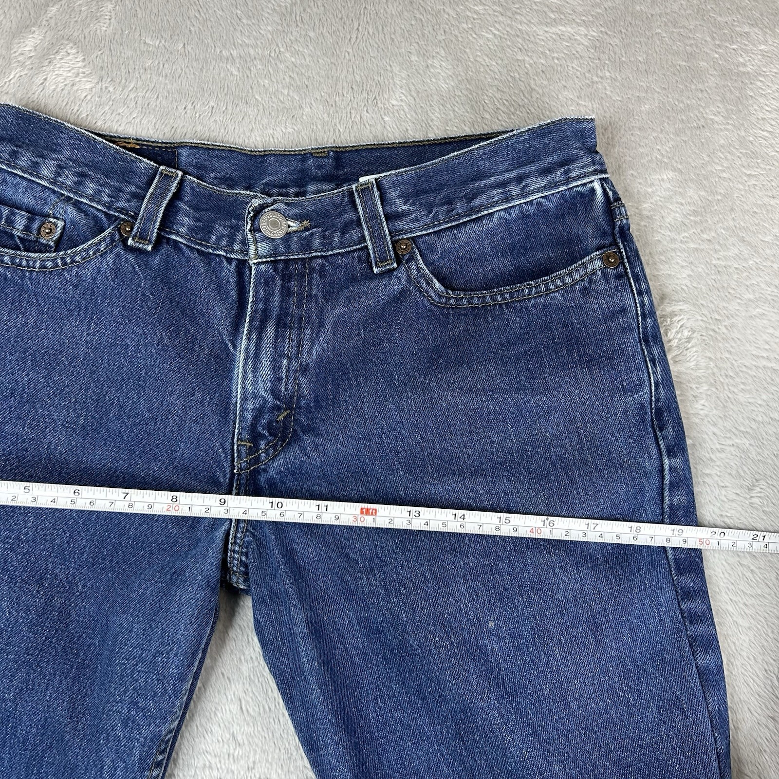 Vintage Levis 514 Super Low Flared Leg Jeans 9 Jr M “30x”30.5 Y2K Paper Tag 2001