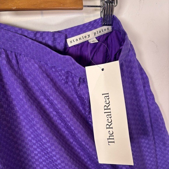 Vintage Stanley Platos Silk Skirt Set