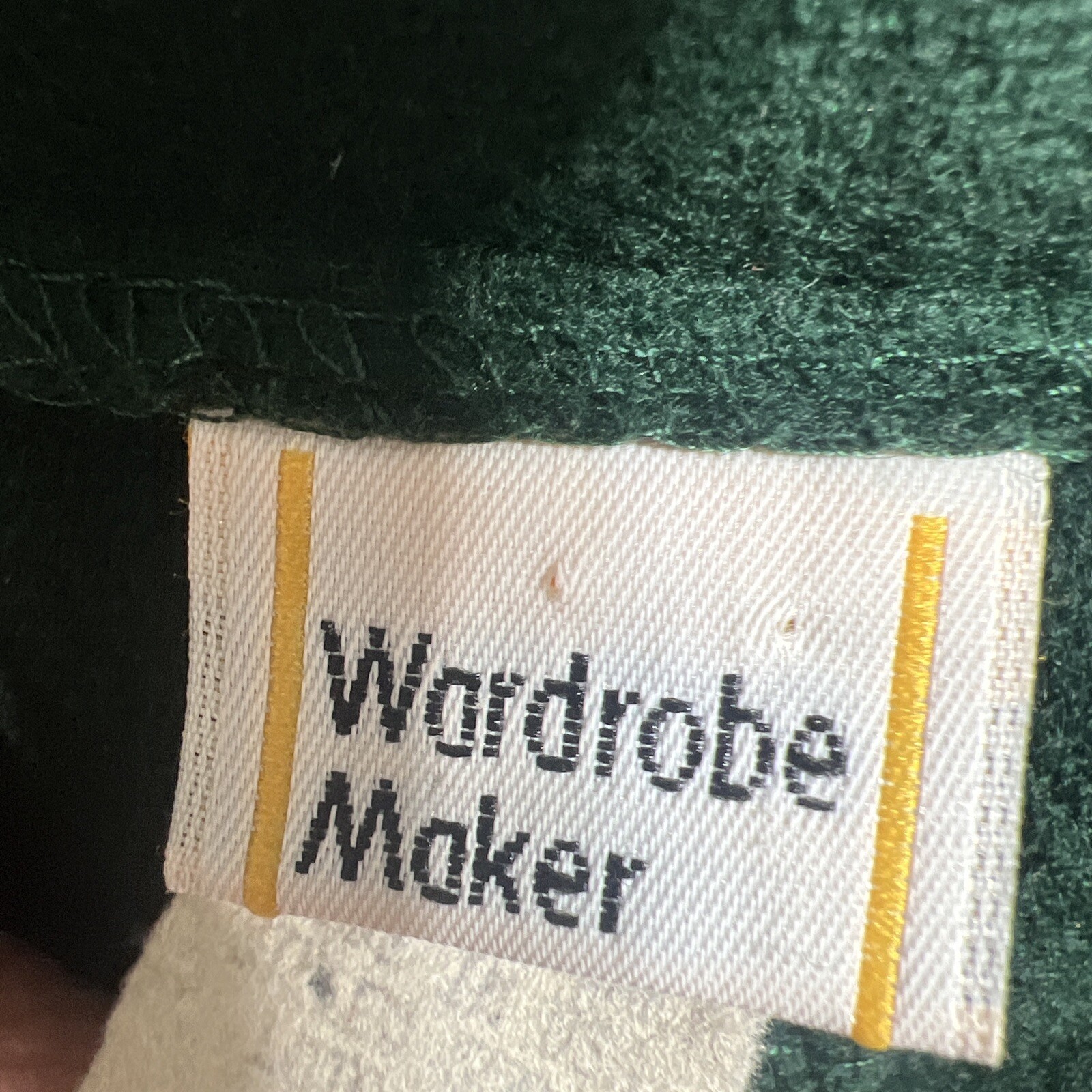 Wardrobe Maker 100% wool womens green jacket blazer pleated skirt 80s Vintage