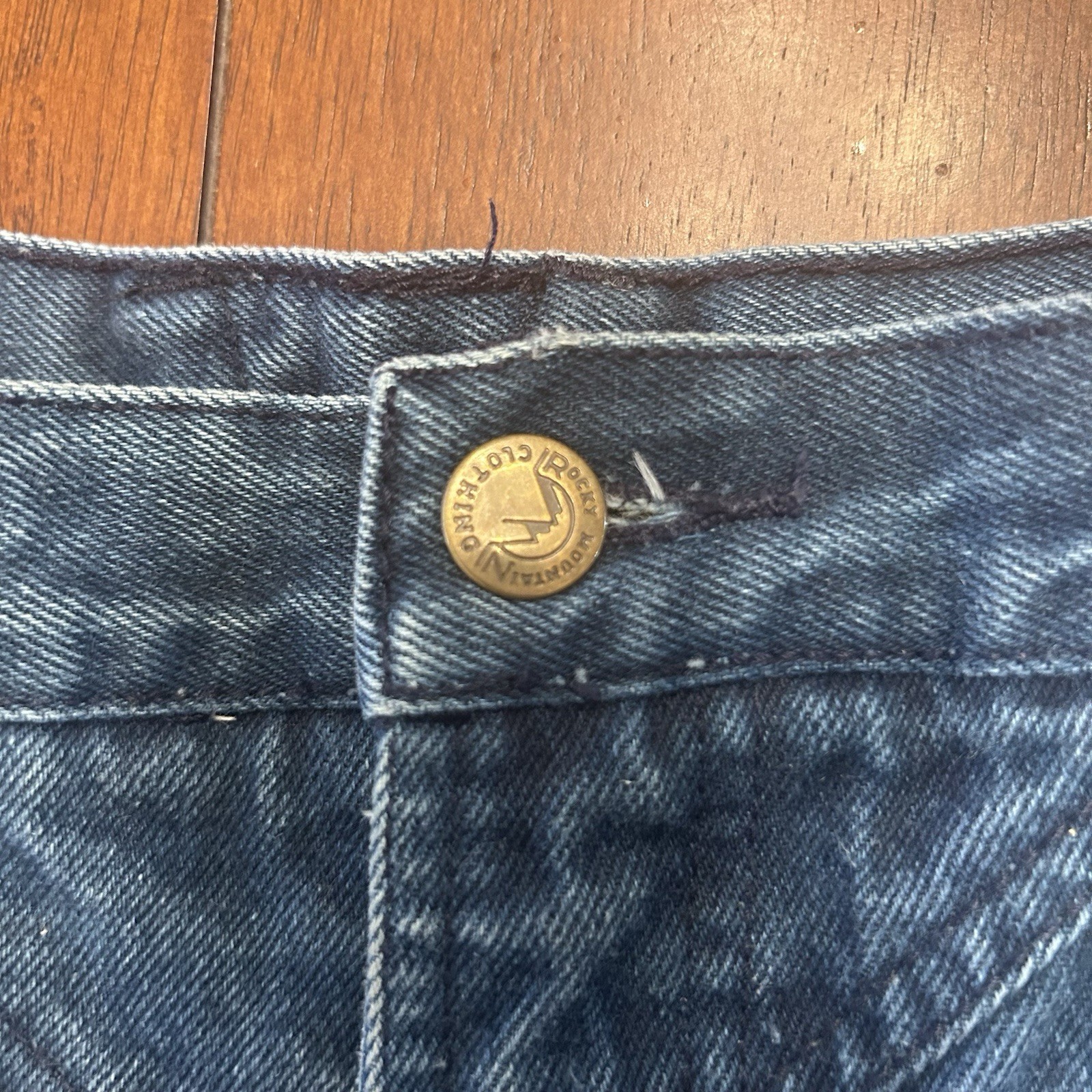 VTG Blaze Blue Bareback Jeans Rockies Rocky Mountain Jeans High-rise Size 11