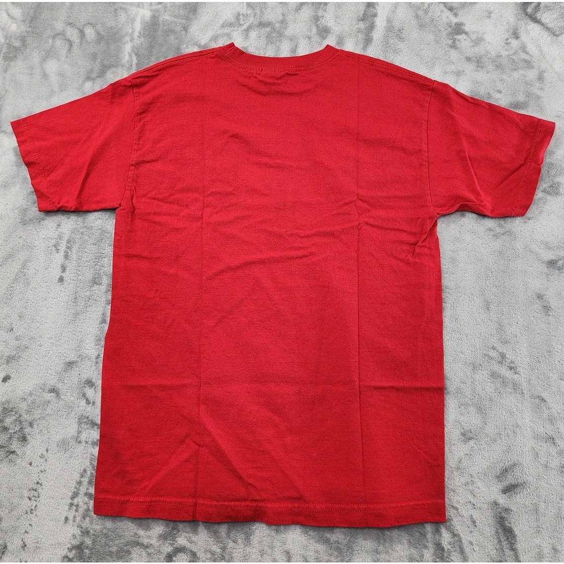 Vintage 90s Peanuts Top Womens M Red Charlie Brown Snoopy Christmas Tee Holiday