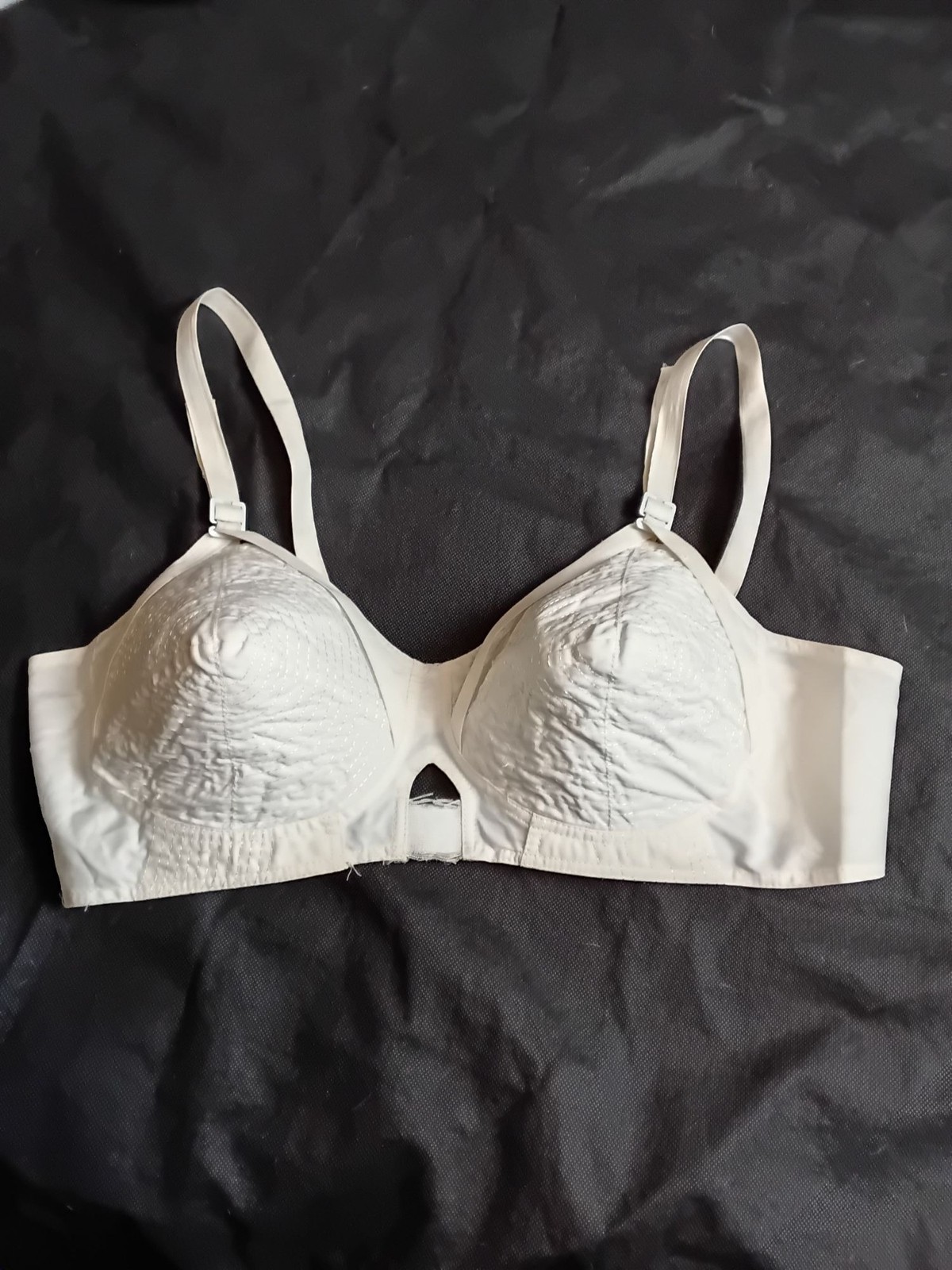 Vintage BULLET BRA Pointy 38C Stage Play Brand 1950s Cotton