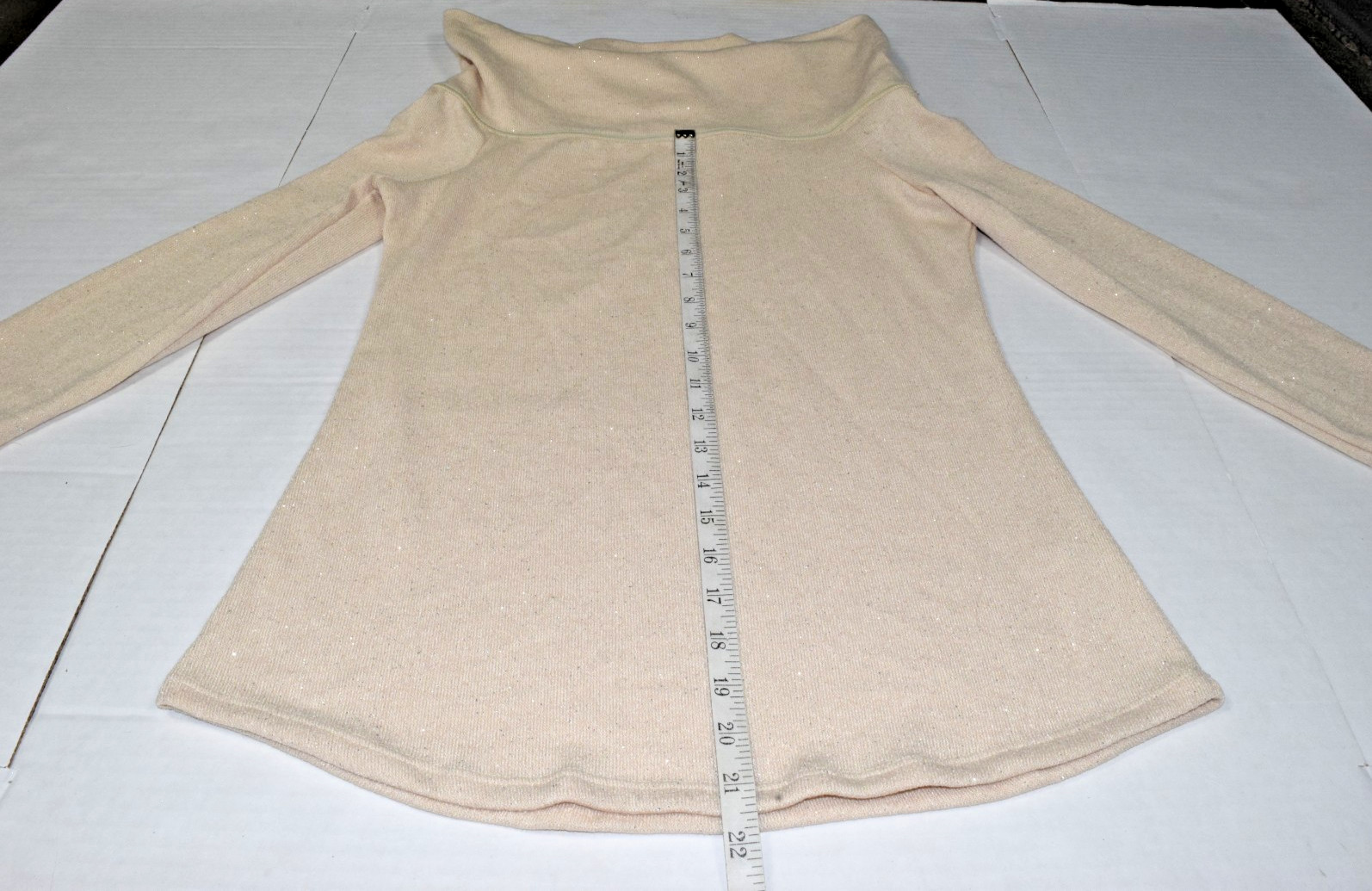 Vintage Off Shoulder Top Fantastic Fawn Size M Y2K Glitter Made California NWT