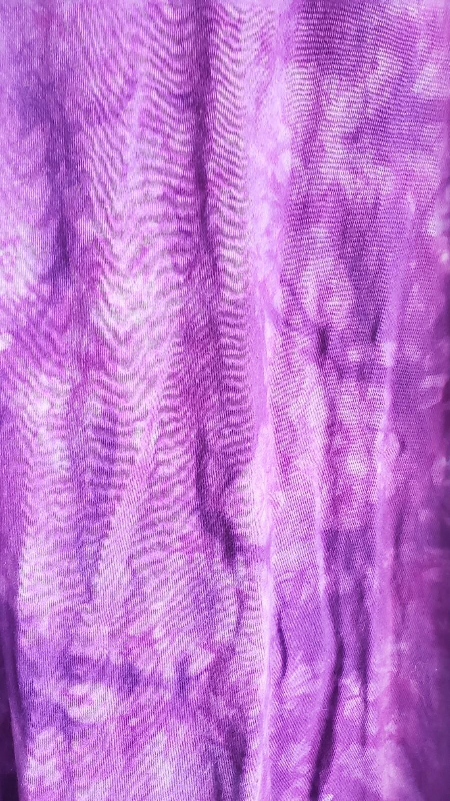 VTG Dharma USA Hand Dyed Cotton Dress Size Small Long Sleeves Maxi Conservative