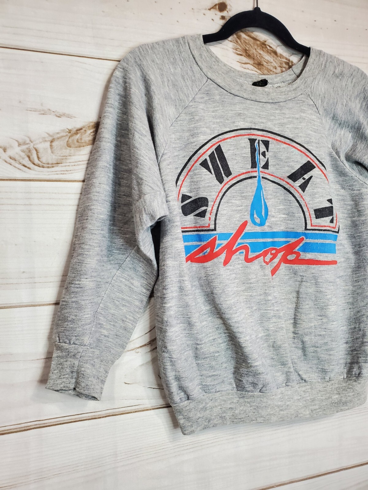 Top Half By Topix Vintage Shirt Sweat Shop M Made In USA 80s 90s