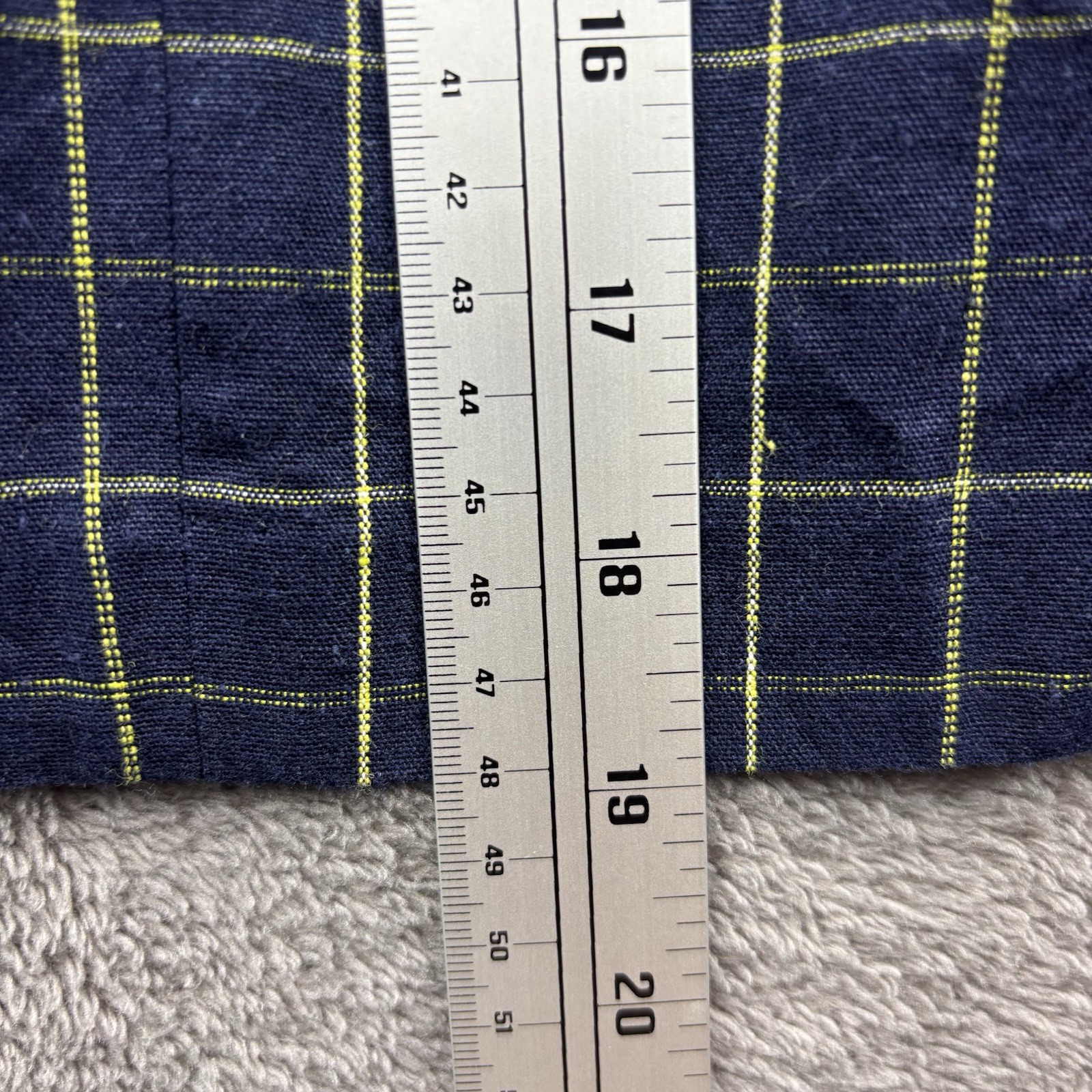 Women’s Plaid Mini Skirt Blue 11/12 Vtg School Girl Pin Up Y2K