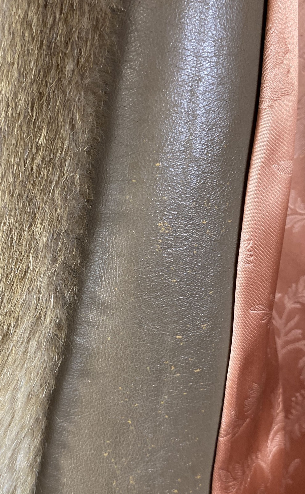 Vintage 70s Sears Best Women’s Tan Faux Fur Full Length Long Coat Size M