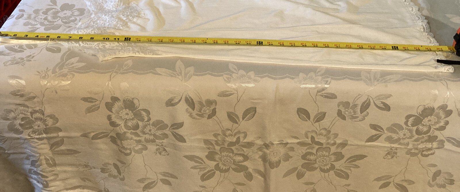 Vintage Wonder Maid Non Cling Ivory Full SLIP PIN-UP Size 36 Med see measurments