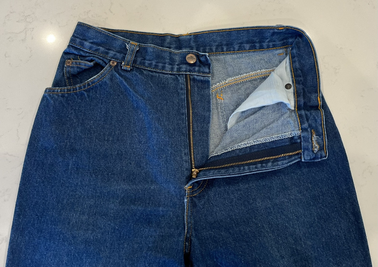Vintage 80’s Chic HIS High Rise Mom Jeans Size 13/14 (28Wx31L Actual)