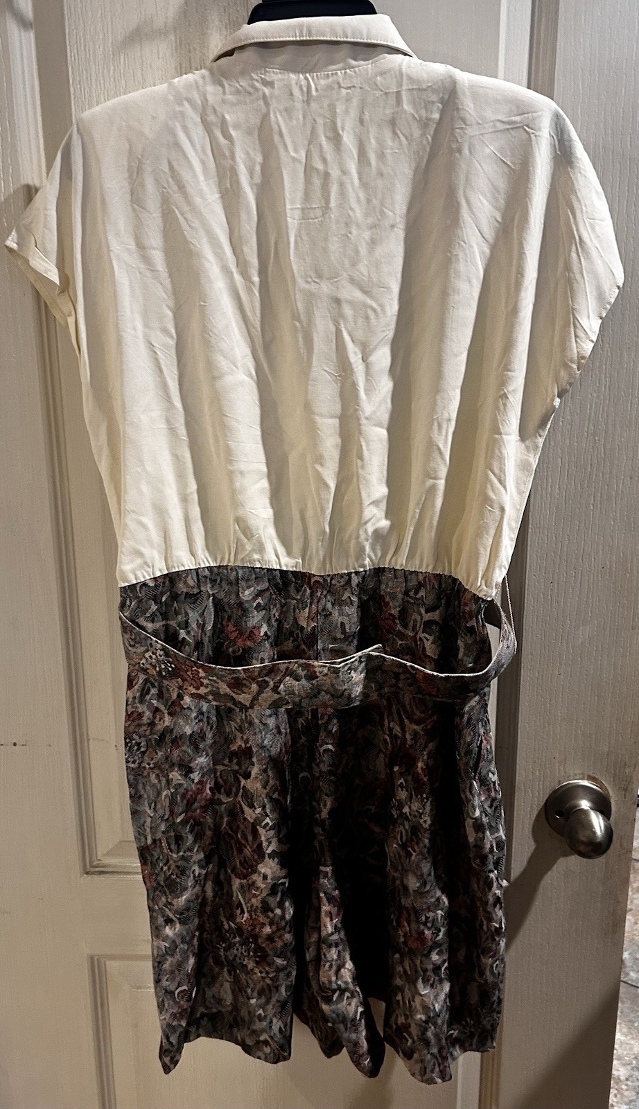 Vintage Rare S.L. Petites Secretary Romper & Jacket Set Floral Size 14